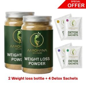 Buy 2 Weight Loss Powder + 4 Detox Sachets and Lose 7 Kgs in 30 Days